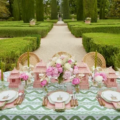 Fleur Pink Placemats & Napkins (Set Of 4)