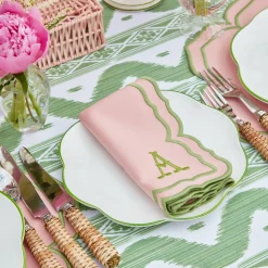 Fleur Pink Placemats & Napkins (Set Of 4)