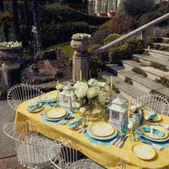 Fleur Turquoise Placemats (Set Of 4)