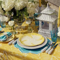 Fleur Turquoise Placemats (Set Of 4)