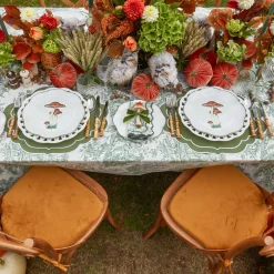 Forest Green Velvet Mini Bows (Set Of 4)