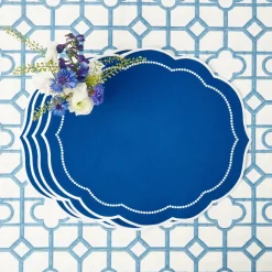Gabrielle Blue Placemats (Set Of 4)