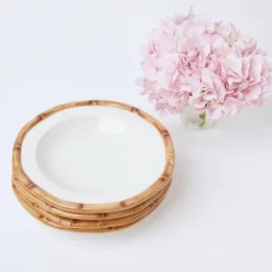 Geometric Bamboo Bowl