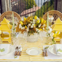 Glass Lantern Tea Light Holder (Pair) - 24Cm