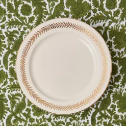 Gold Garland Dinner Plates (Set Of 4)