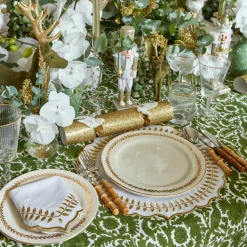 Gold Garland Dinner Plate