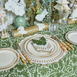 Gold Garland Dinner Plate