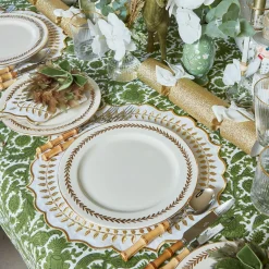 Gold Garland Dinner Plate