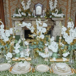 Gold Garland Starter Plates (Set Of 4)