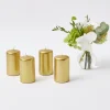 Gold Pillar Candles (Set Of 4)
