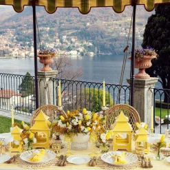 Green & Yellow Parrot Candlescape