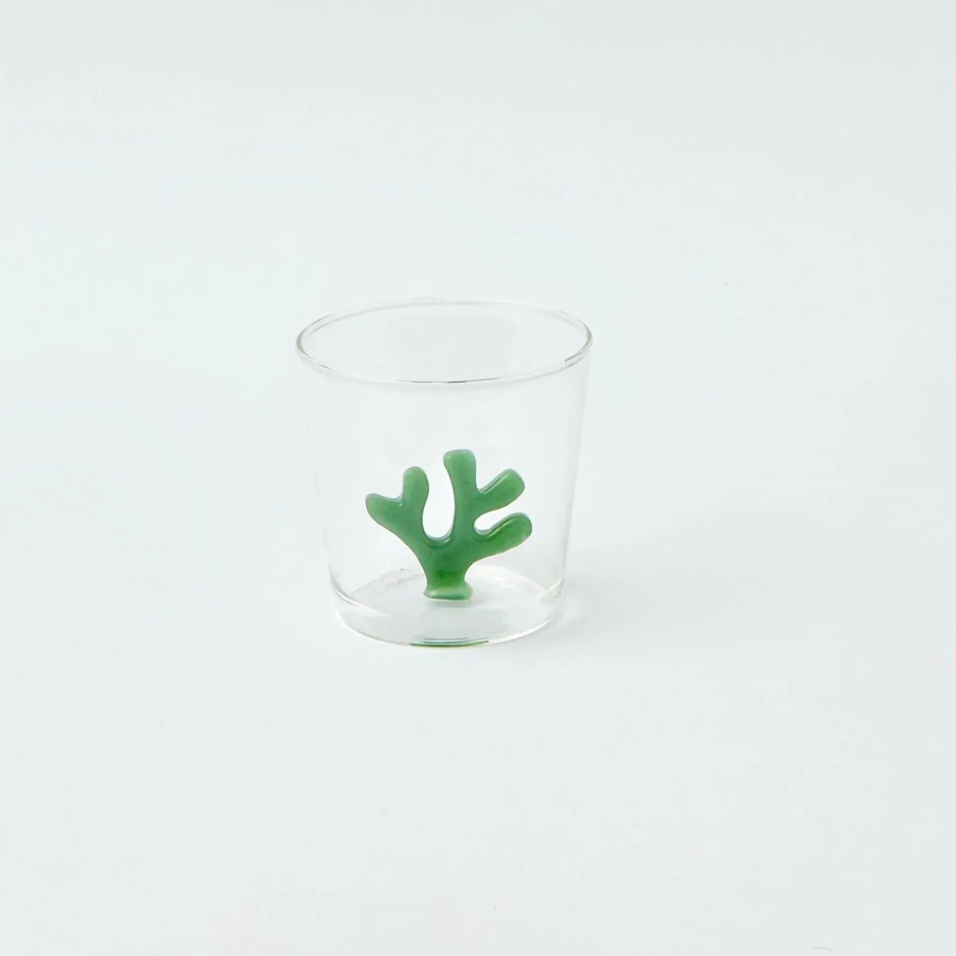 Green Coral Glasses (Set Of 4)