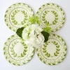 Green Garland Dinner Plates (Set Of 4)