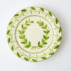 Green Garland Dinner Plate