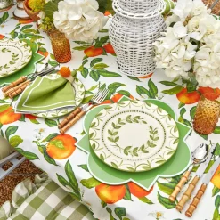 Green Garland Dinner Plate