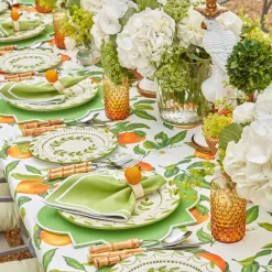 Green Garland Dinner Plate