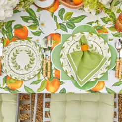 Green Garland Starter Plates (Set Of 4)