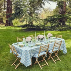 Green Geometric Bamboo Starter Plate