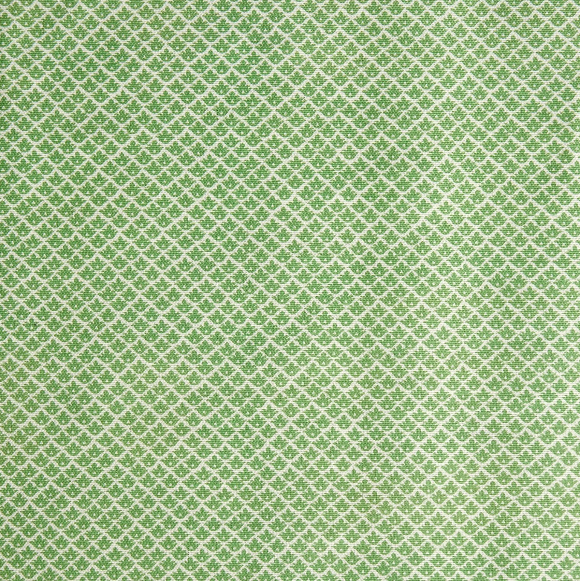 Green Lotus Flower Fabric