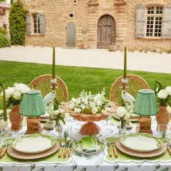 Green Lotus Lampshade