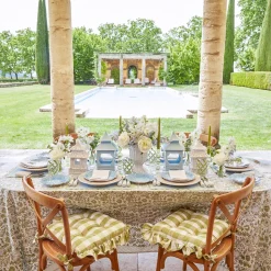 Green Swirl Outdoor Glasses (Set Of 6)