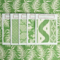 Green Trailing Ferns Fabric