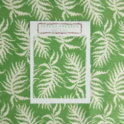 Green Trailing Ferns Fabric