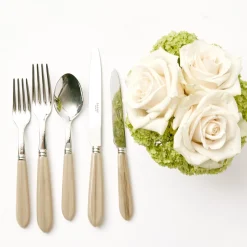 Grey Horn Cutlery Set (5 Piece)