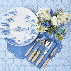 Grey Horn Cutlery Set (5 Piece)