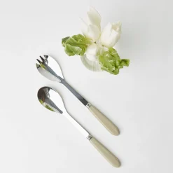 Grey Horn Salad Servers