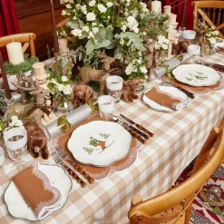 Heidi & Hans Skier Dinner Plate (Set Of 4)