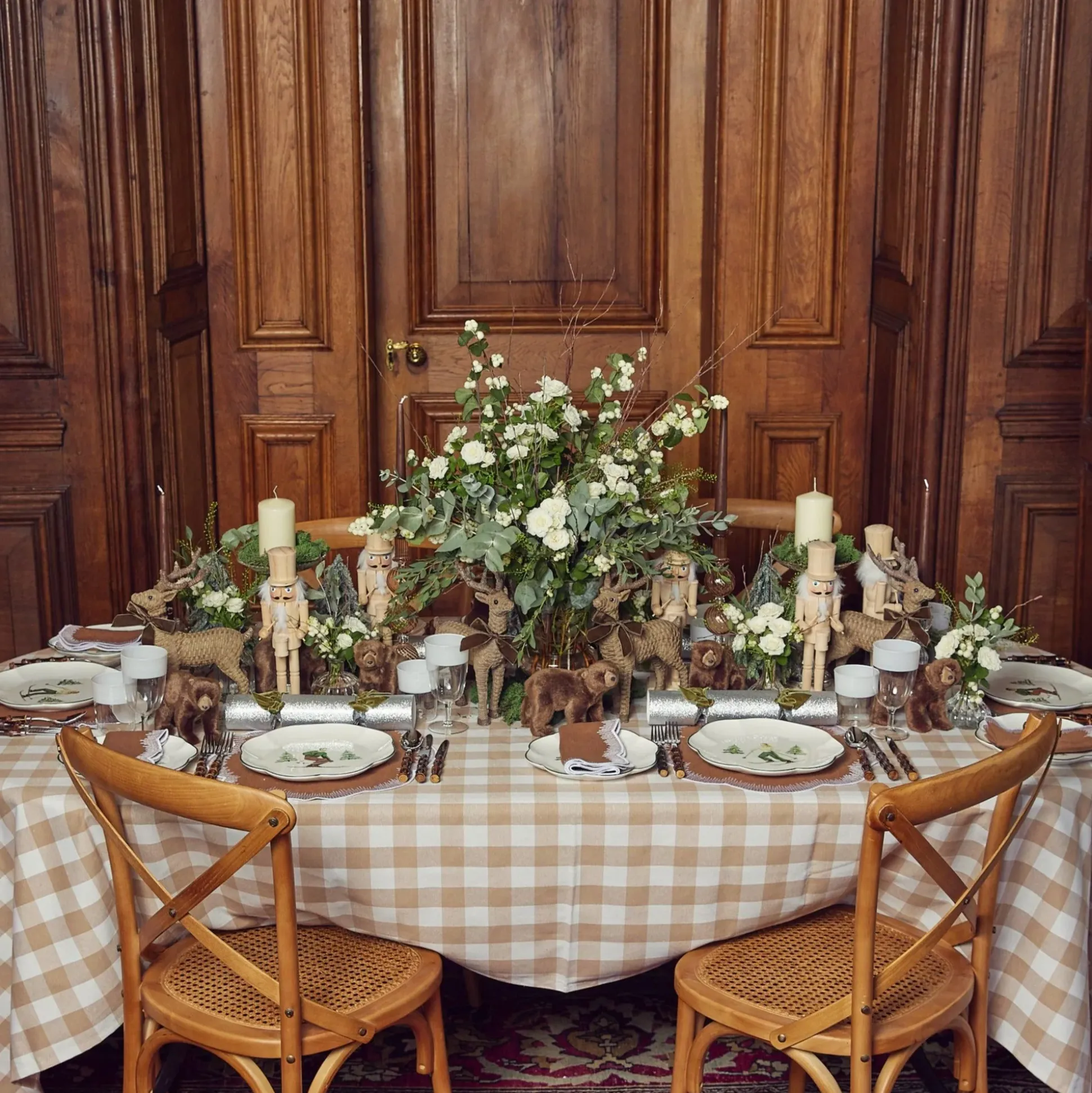 Heidi & Hans Skier Dinner Plate (Set Of 4)