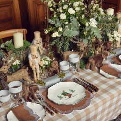 Heidi & Hans Skier Dinner Plate (Set Of 4)