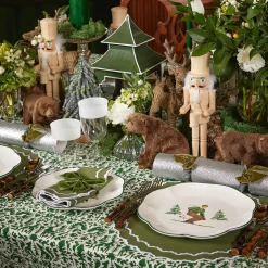 Heidi & Hans Skier Dinner Plate (Set Of 4)