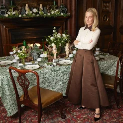 Heidi & Hans Skier Starter Plates (Set Of 4)