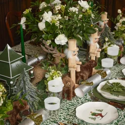 Heidi & Hans Skier Starter Plates (Set Of 4)