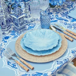 Hobnail Navy Glasses & Jug Set