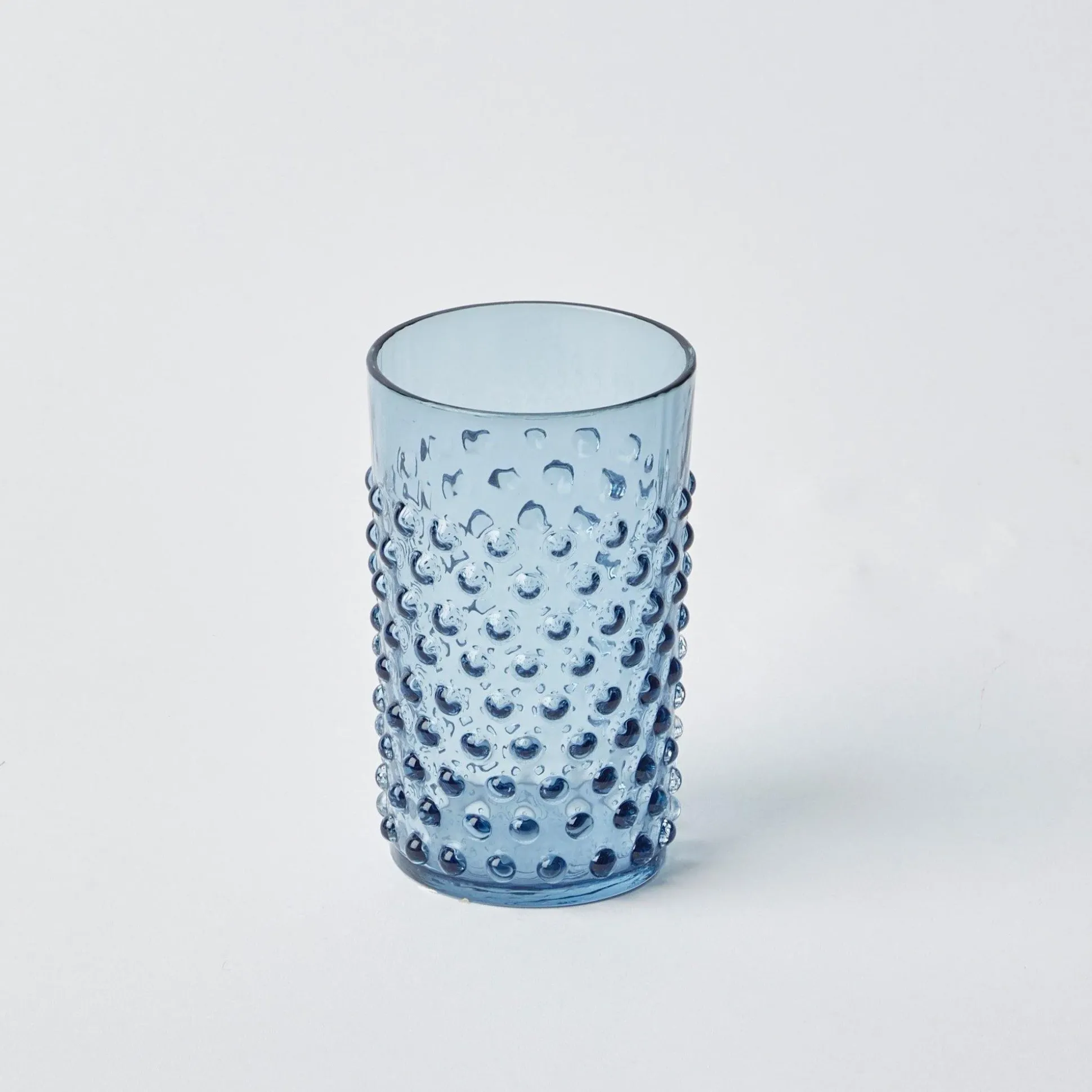 Hobnail Navy Glasses (Set Of 6)