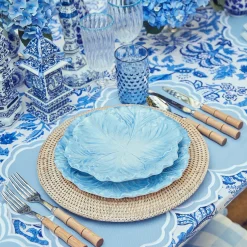 Hobnail Navy Glasses (Set Of 6)