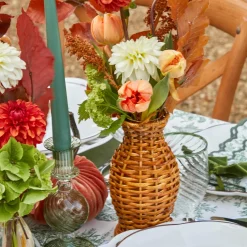 Honey Rattan Vase (Set Of 3)