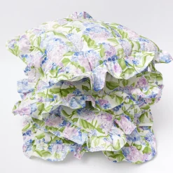 Hydrangea Seat Pad Cushions (Set Of 4)