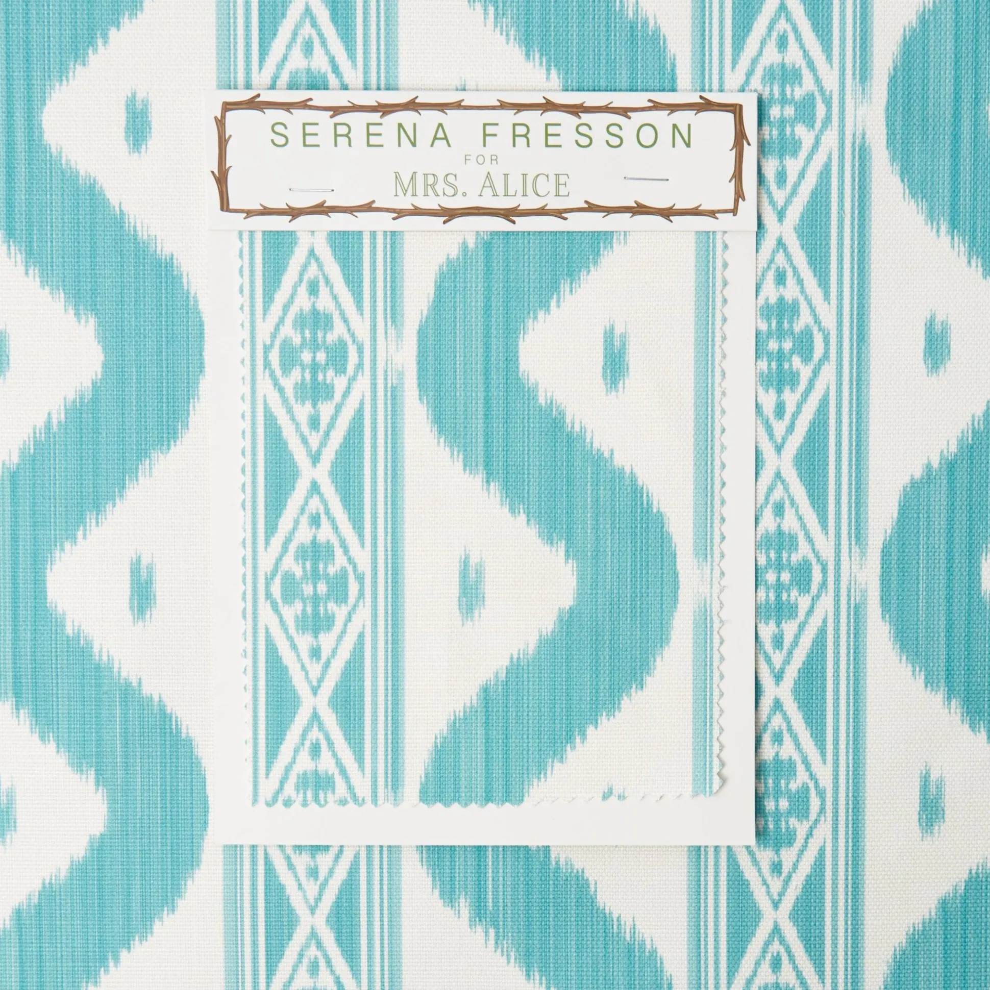 Ikat Stripe Fabric