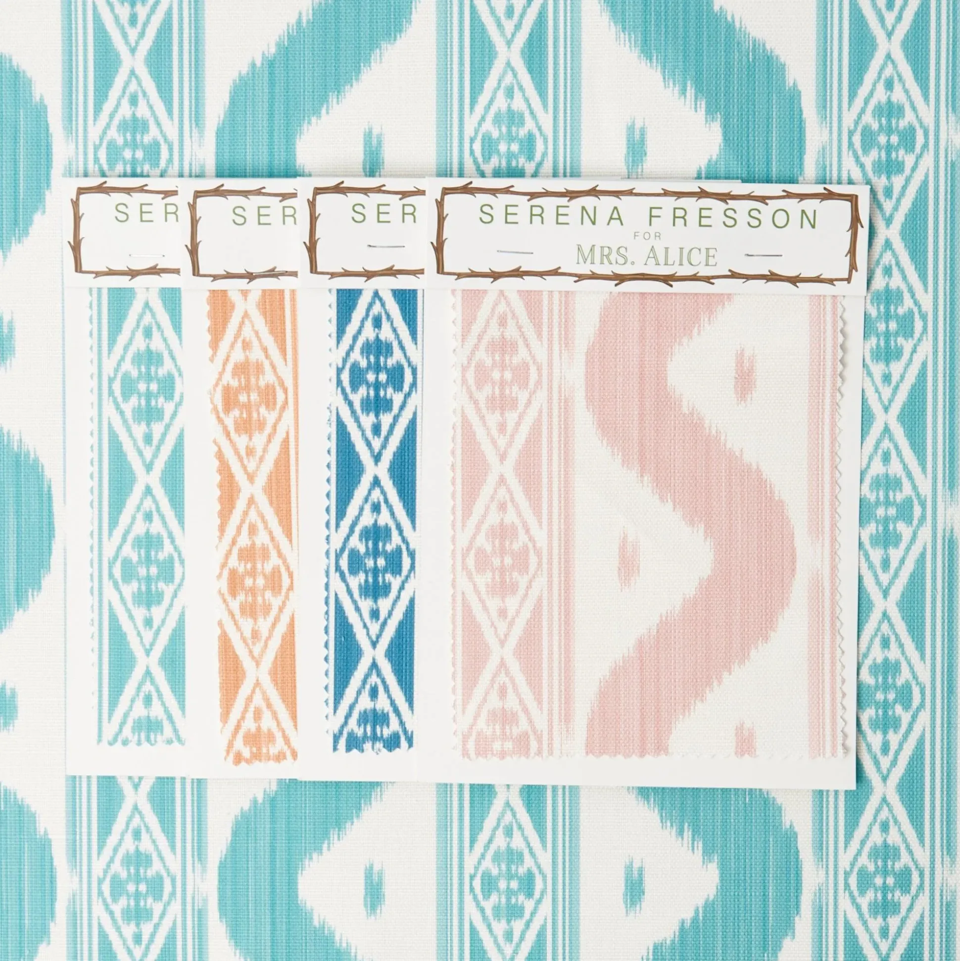 Ikat Stripe Fabric
