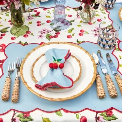 Ink Raffia Water Glasses (Set Of 4)