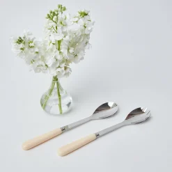 Ivory Salad Servers