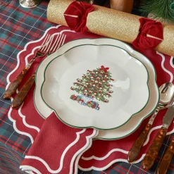 Katherine Berry Red Placemats (Set Of 4)