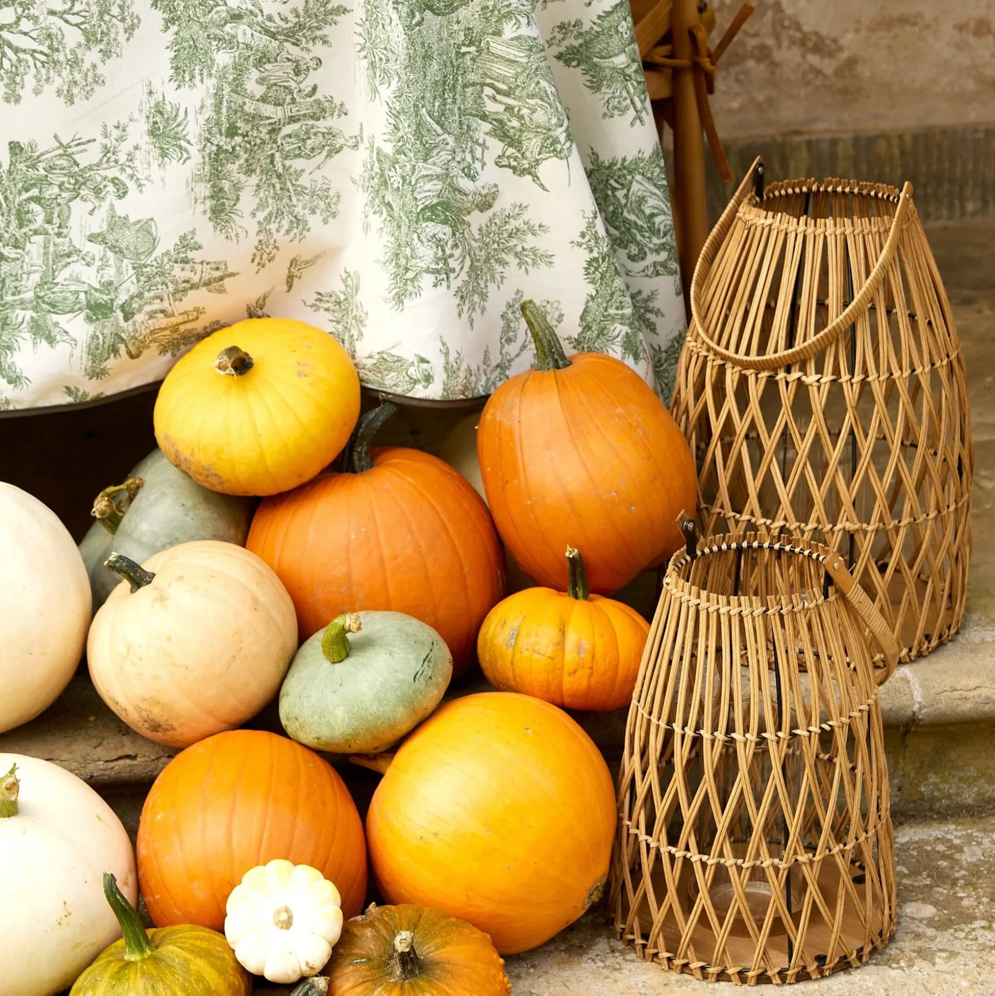 Large Rattan Lantern