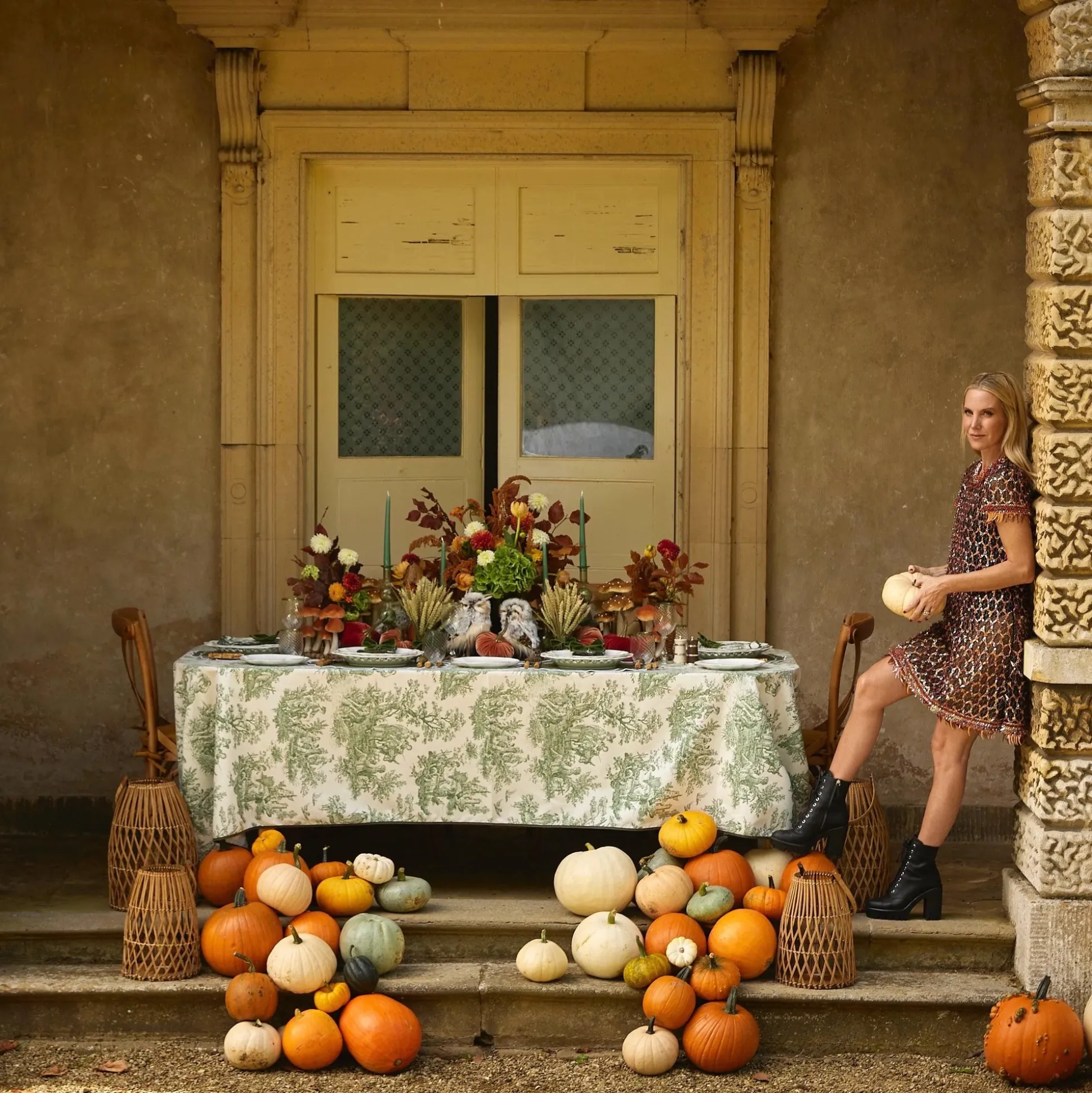 Large Rattan Lantern