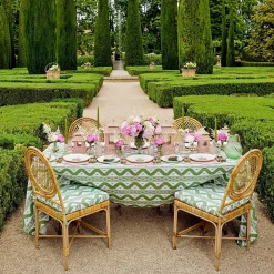 Large White Palm Candle Holder