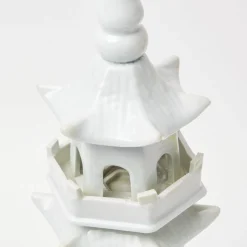 Large White Porcelain Pagoda